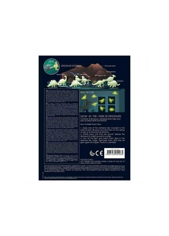 Набір наліпок 3D Динозаври (00-05426) 4M (400255090)
