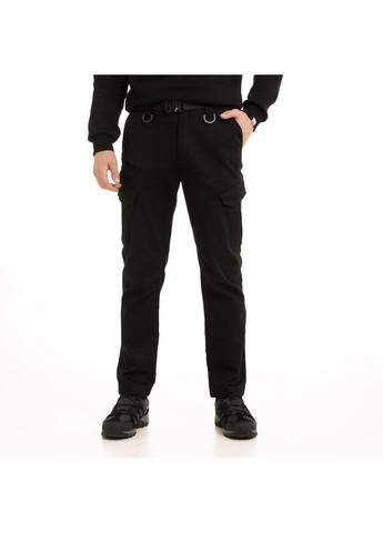 Черные спортивные, повседневный, кэжуал зимние брюки Vakko