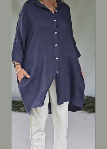 Женская туника оверсайз с асимметричным подолом. MonCher (332006668)