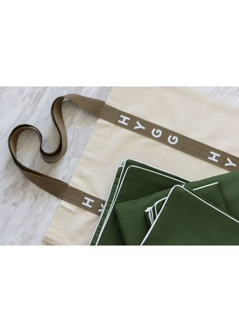 Комплект двоспальної постiльної бiлизни з кантом HYGG (368830496)