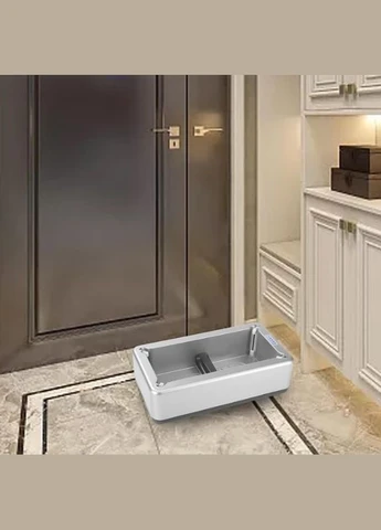 Бахілятор для автоматичного надягання бахіл 40x21x12 см срібло (1756374612) No Brand (330579012)