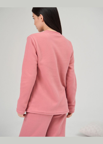 Рожева зимня піжама жіноча тепла фліс олень в шапці розмір s, m, l, xl кофта + брюки Lady Secret Піжама