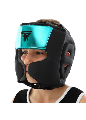 Шлем боксерский в мексиканском стиле Flex Fistrage VL-9733 Черно-синий (37508235) FDSO (296687109)