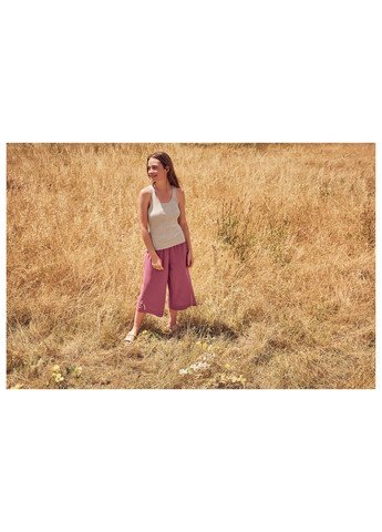 Штани Кюлоти довжиною 3/4 для жінки LYCRA® 406630 34(XS) рожевий Esmara (294206801)