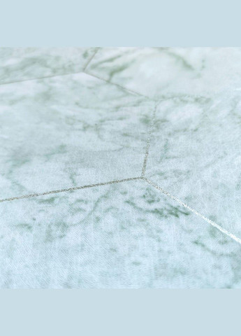 Самоклеюча плівка нефритовий мармур срібні соти 0,45х10м (3DPanda-1215) Sticker Wall (323155426)