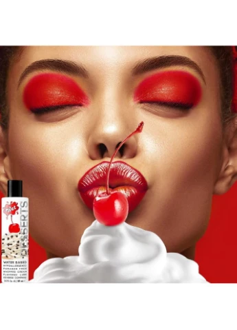 Їстівний Лубрикант Whipped Cream ( зі смаком вершків) 89 мл Wet (383072680)