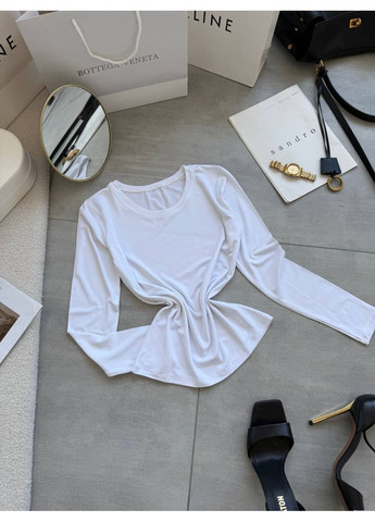 Жіночий базовий лонгслів із віскози Україна (351480402)