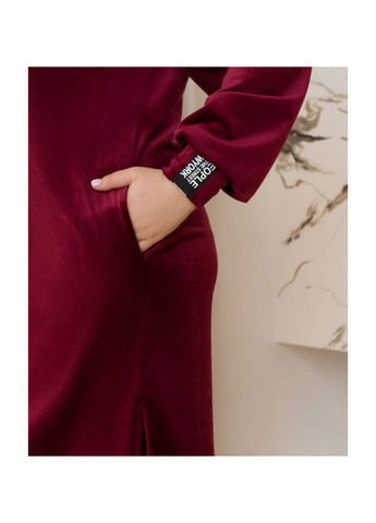 Бордовое платье Liton