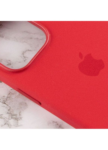Чохол Silicone case (AAA) з Magsafe та анімацією для Apple iPhone 13 Pro Max (6.7") Червоний Epik (372499093)