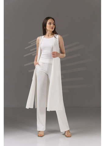 Комплект (жилет+топ) 1788 Бежевый Triko Bakh (368651425)