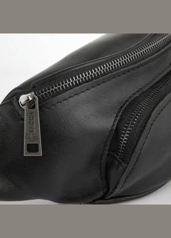 Сумка чоловіча на пояс через плече із натуральної шкіри середня Чорний 35510 TARWA (339041357)