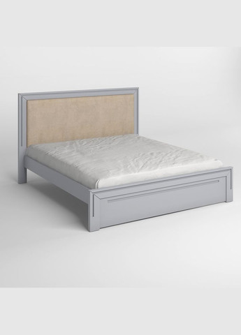 Двуспальная деревянная кровать Торонто Т4 (RAL7040)/Аляска 23 (бежевый) 180х190 см (MBG-8320) Mebigrand (368280848)