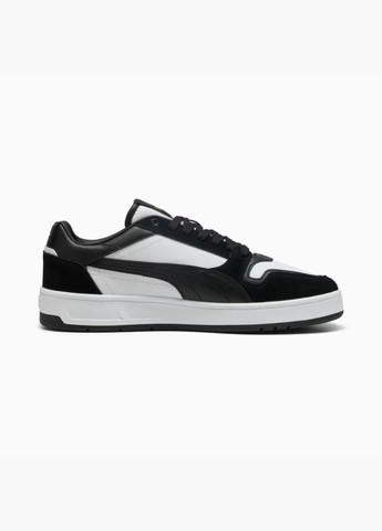 Чорні кросівки чоловічі court classic street sd black/white 400215-01 Puma