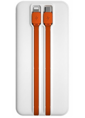 Внешний аккумулятор повербанк Power bank PW-140 20000 мАч быстрая зарядка встроенные кабели (2104618843) ACL (369963269)