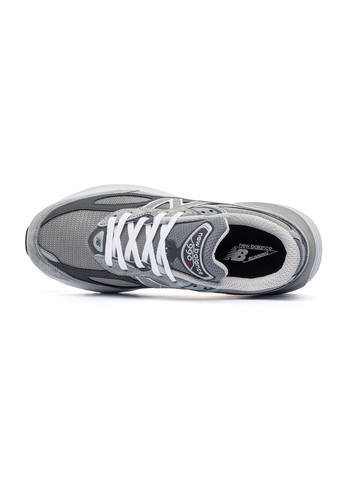 Сірі Осінні кросівки чоловічі white, вьетнам New Balance 990v6 Grey