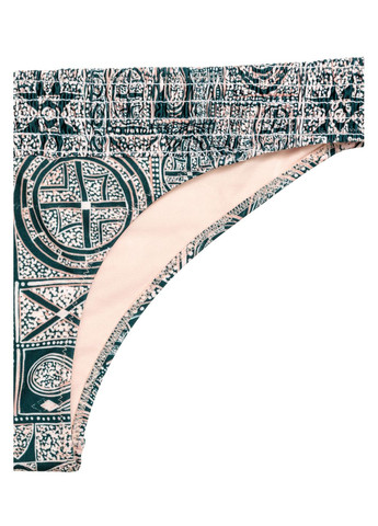 Купальні труси,темно-бірюзовий в білі візерунки, H&M (292303564)