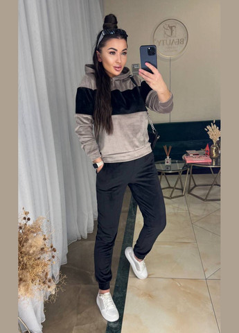 Костюм велюр спорт люкс штани та кофта No Brand (345877193)