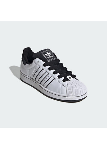 Білі всесезонні кросівки superstar ii originals jh5469 adidas