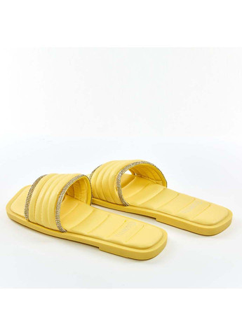 Желтые шлепанцы женские Fashion