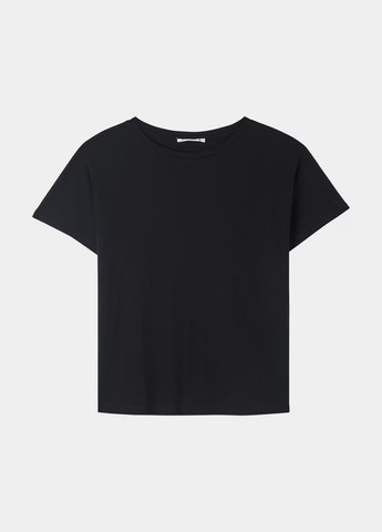Чорна літня футболка жін Terranova