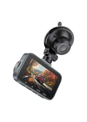 Відеореєстратор DV3 Driving recorder with 3-inch display Залізно-сірий Hoco (395439989)