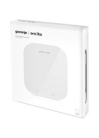 Ваги кухонні KT 10 ORAITO W (KT10ORAW) Gorenje (316192731)