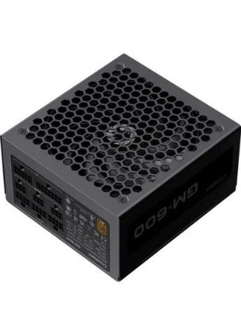 Блок живлення 600 Вт, GM-600, Black, модульний, 80+ Bronze, 14 см, 2xMolex / 3xSATA / 2x6+2-pin / 1x4+4-pin / 1x20+4-pin, GameMax (395348070)