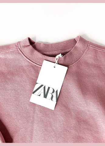 Zara кофта світшот 122 см розовий артикул л756 рожевий