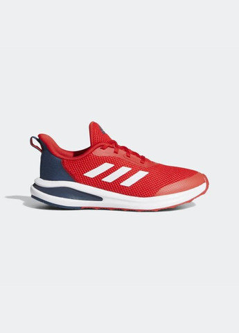 Красные демисезонные кроссовки kids fortarun red/white/navy р.2.5/34/22см adidas