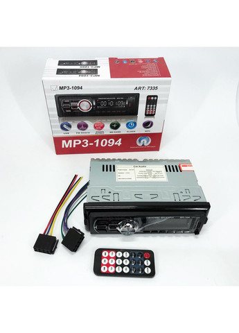 Автомагнітола зі знімною панеллю MP3 1094 з Bluetooth та пультом / Магнітола в машину / Автомобільна No Brand (368765872)