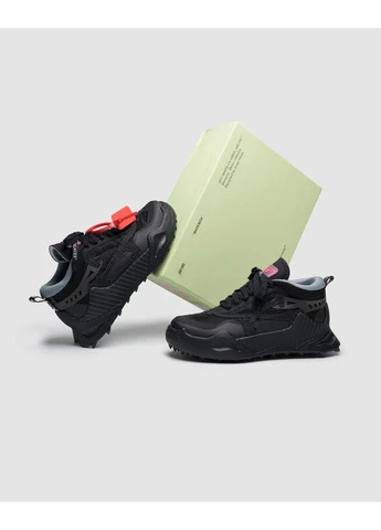Белые летние кроссовки off-white odsy-1000 black офф вайт No Brand