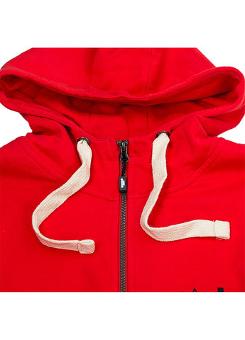 Мужская Толстовка HOODED SWEATSHIRT FULL ZIP spirit of Adventure Красный Jeep (333956205)