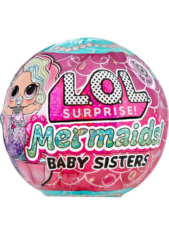 Игровой набор Lol Surprise Mermaids! Baby Sisters lil Lil's with Color Change Tails mermaids лол малютки русалочка L.O.L. Surprise! (323480766)