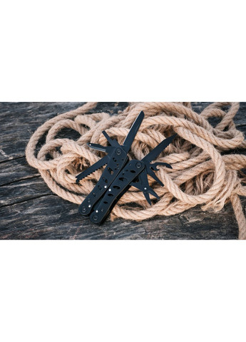 Мультитул G205-B, 22 функції, сталь 440C, плоскогубці, 11 біт, чохол Ganzo (373033880)