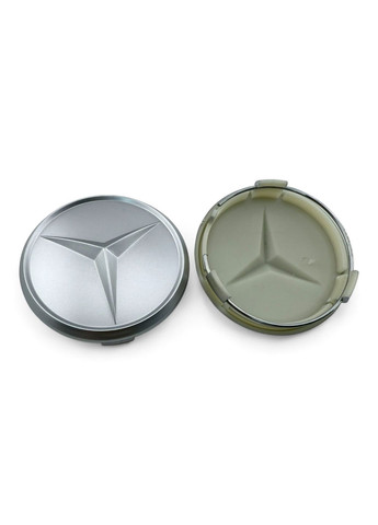 Ковпачок в диски Мерседес заглушка для дисків Mercedes 81/75 мм. Срібний (1 шт.) Mercedes-Benz (354698330)