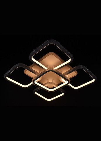 Люстра светодиодная потолочная LED светильник для квартиры на потолок лэд 26320 Белый 12х55х55 см. Sunnysky (364756186)