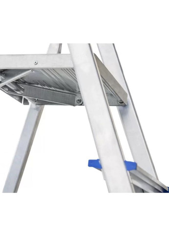 Алюмінієва драбина-стрем'янка Expert (5 сходинок) одностороння розставна (24184) BLUETOOLS (303633439)