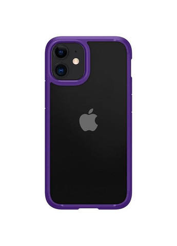 Чехол-накладка Crystal Hybrid для iPhone 12 Mini Hydrangea Purple (ACS01544) Spigen (341489489)