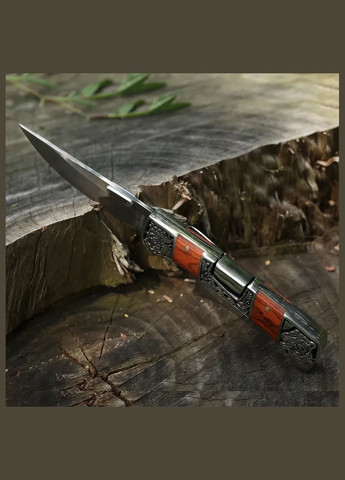 Ніж складаний В3159 Дерев'яна ручка з гравіюванням Columbia (346597110)