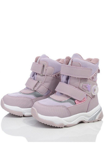 Сиреневые кэжуал зимние сноубутсы на овчине n10243h Tom.M