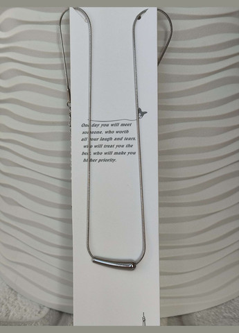 Трендовий жіночий ланцюжок Медична сталь Stainless Steel (342113634)