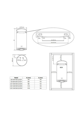 Бойлер (m311602) TESY 305084