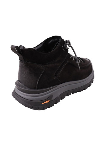 Черные ботинки мужские черные натуральная кожа Clemento