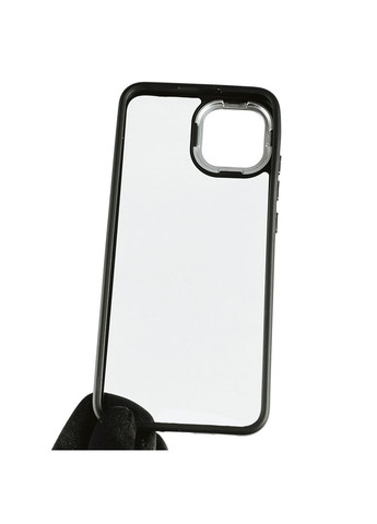 Чохол для Galaxy A03 SM-A035F з кольоровими високими бортами на самсунг а03 чорний Samsung (366022067)