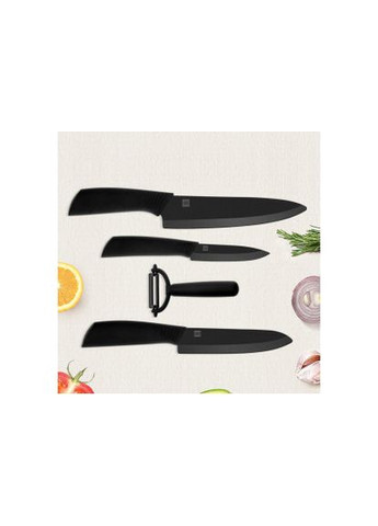 Набір ножів Xiaomi Hot weather nano ceramic knife (4 шт.) Huo Hou (293345567)