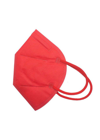 Маска респиратор -2 FFP2 без клапана Красный Medicalspan (305200282)