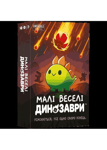 Настільна гра Малі Веселі Динозаври (Happy Little Dinosaurs) (укр) ( ) Geekach TEEHLD01UA (371899410)