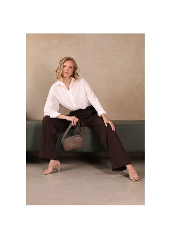 Сумка женская через плечо кожаная поясная/кроссбоди Holly темно-бежевая The Wings (302007395)