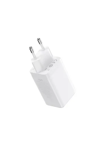 Зарядное устройство 2xUSB-C 65W + 1xUSB GaN + cable USB-C to USB-C 100W 1.0m white (CCGP120202) Baseus (391048971)
