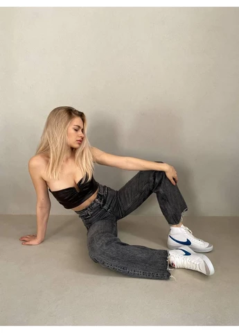 КРОССОВКИ ЖЕНСКИЕ NIKE BLAZER MID 77 BLUE НАЙК БЛЕЙЗЕР СИНИЕ No Brand синие демисезоны (392006705)